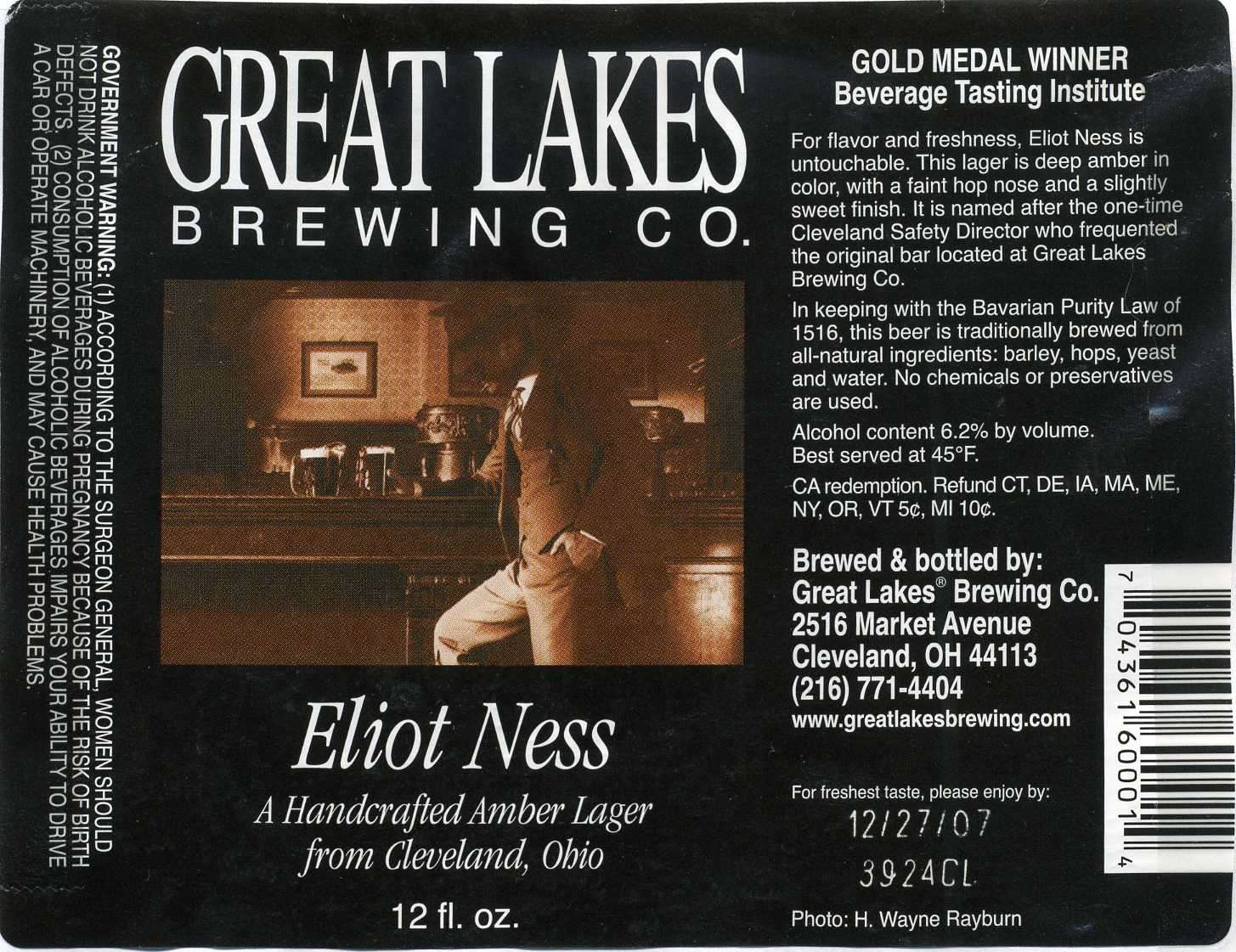 Eliot Ness Amber Lager