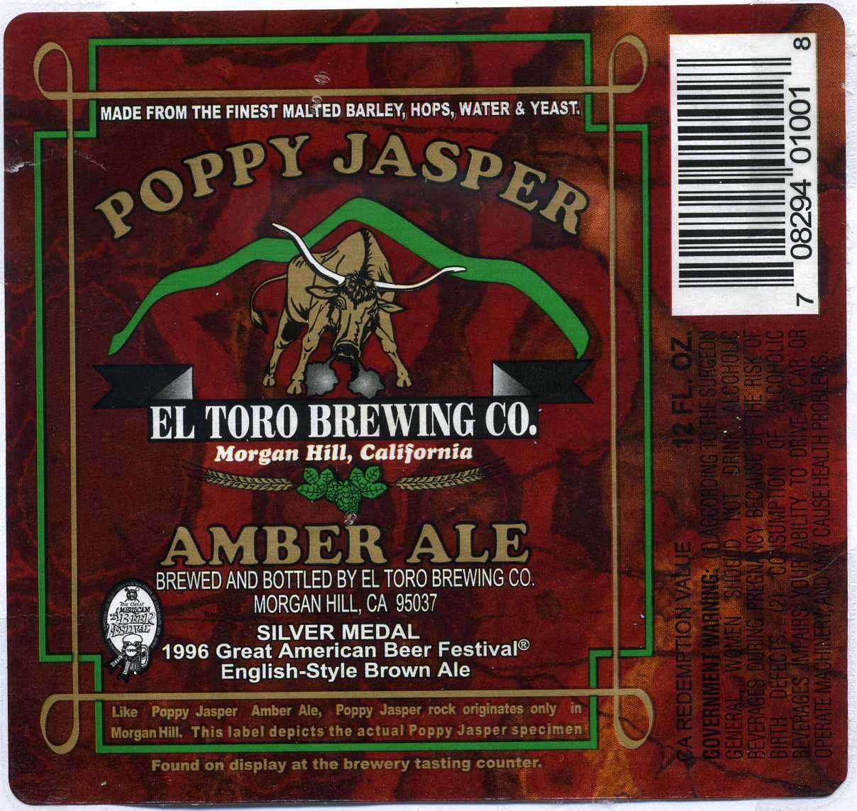 Poppy Jasper Amber Ale