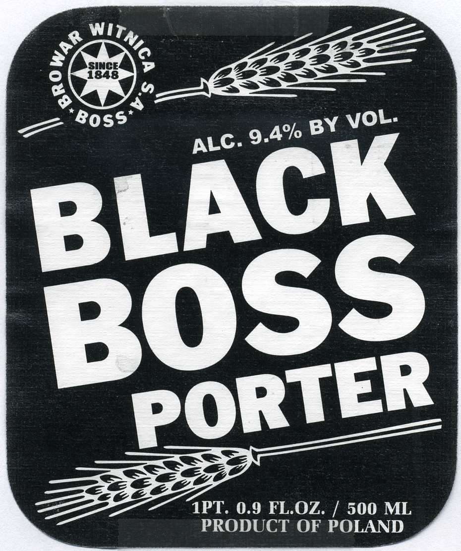 Black Boss Porter