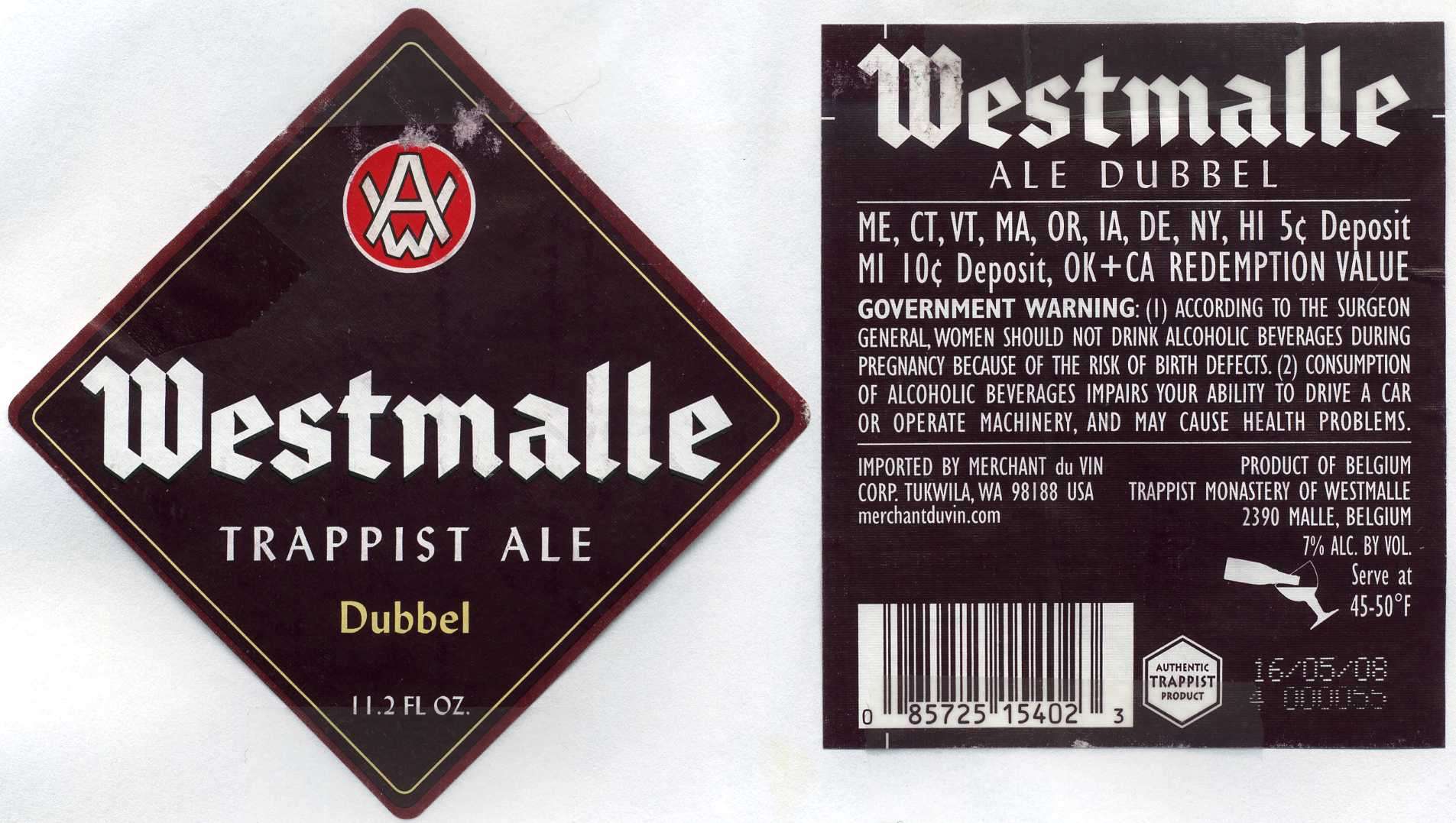 Westmalle Trappist Ale