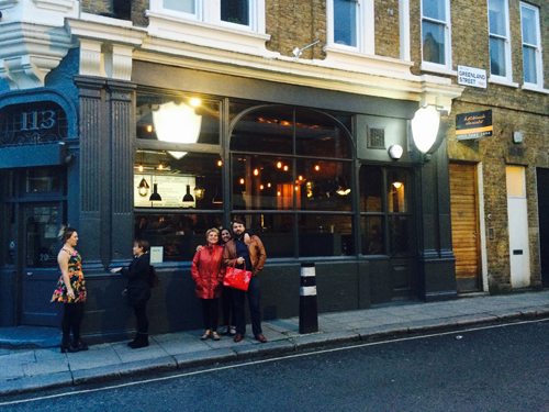 Vagabond Pale Ale on tap at Brewdog, Camden, London