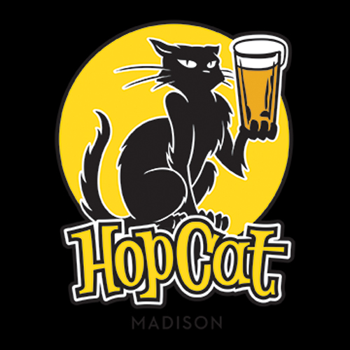   Beer on tap at HopCat Pub Madison