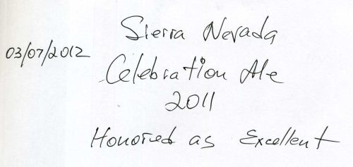 Celebration Ale 2011