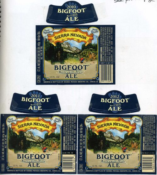 Bigfoot vertical tasting