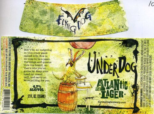 Under Dog Atlantic Lager